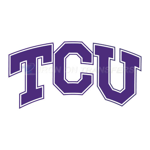 TCU Horned Frogs Iron-on Stickers (Heat Transfers)NO.6434